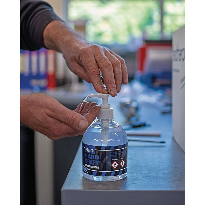 Draper Antibacterial Hand Sanitiser, 500ml 31187 Draper - Dynamic Drive