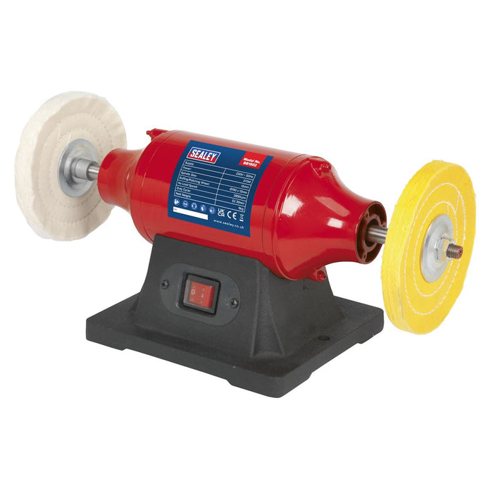 Sealey Bench Mounting Buffer/Polisher 150mm 370W/230V BB1502 Sealey  - Dynamic Drive