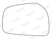 Summit Stick-On Standard Mirror Glass fits Daewoo Musso RHS Summit - Dynamic Drive