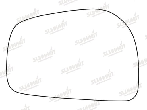 Summit Stick-On Standard Mirror Glass fits Daewoo Musso RHS Summit - Dynamic Drive