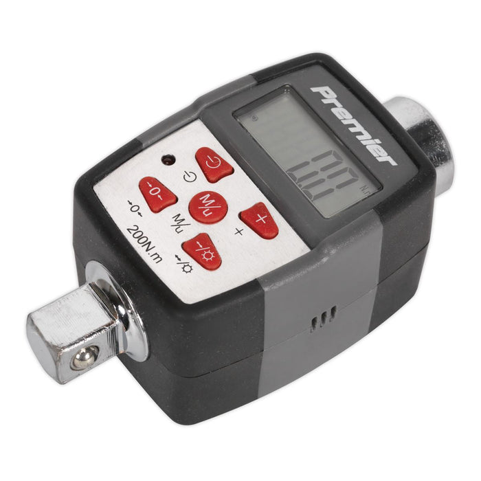 Sealey Torque Adaptor with Angle Function Digital 1/2"Sq Drive 20-200Nm(14.7-147 Sealey - Dynamic Drive