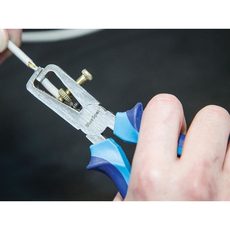 Bluespot Tools Wire Stripping Pliers 150mm BlueSpot Tools - Dynamic Drive