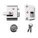 Yale Locks P2 Double Locking Nightlatch 40mm Backset DMG/PB Finish Visi Yale Locks - Dynamic Drive