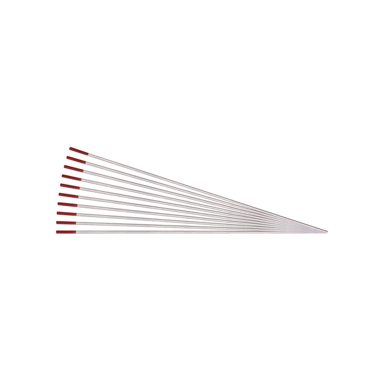 Draper Thoriated Tungsten Electrodes, 1.6 x 150mm (Pack of 10) 98448 Draper - Dynamic Drive