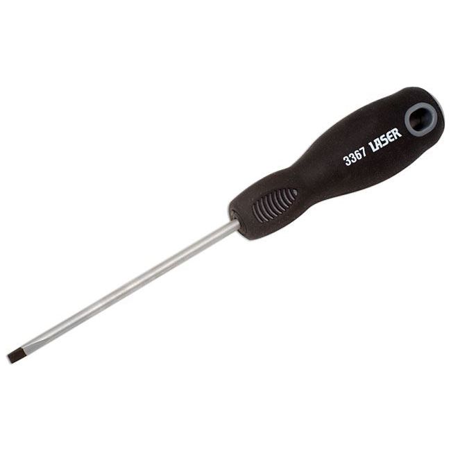 Laser Flat Screwdriver 3.2mm x 75mm 3367 Laser - Dynamic Drive