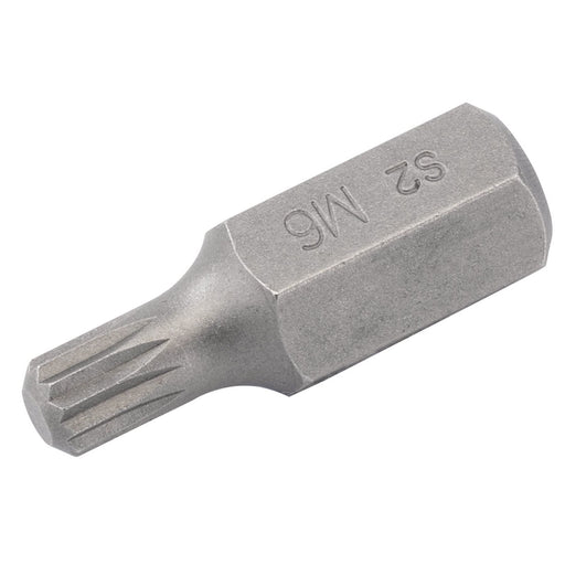 Draper M6 x 30mm Spline 10mm Insert Bit for Mechanic's Bit Sets 33340 Draper - Dynamic Drive