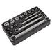 Sealey Premier 16pc Trx-Star* Socket & Spanner Set 3/8" Sq Drive E6-E24 Sealey  - Dynamic Drive