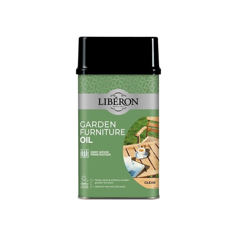 Liberon Garden Furniture Oil Clear 500ml Liberon - Dynamic Drive