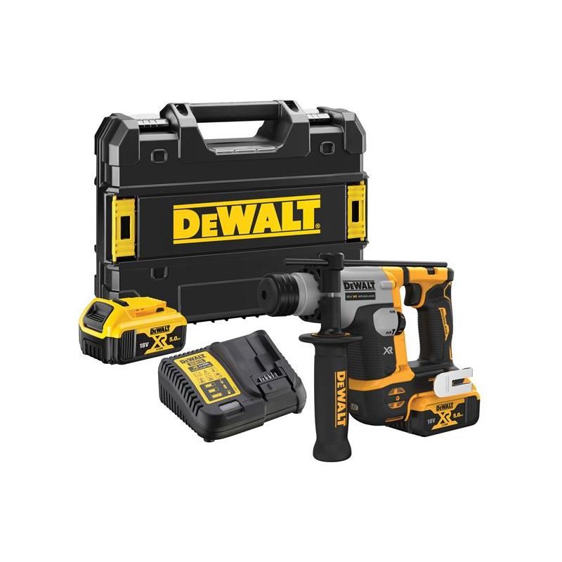 Dewalt Power Tools DCH172P2 Ultra-Compact XR SDS Plus Rotary Hammer 18V 2 x 5.0Ah Li-ion DeWALT Power Tools - Dynamic Drive
