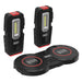 Sealey Inspection Light (x2) 3W & 1W COB LED & Double Wireless Charging Base Sealey - Dynamic Drive