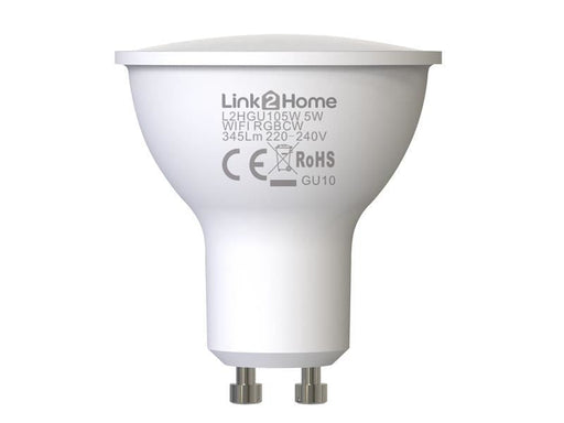Link2Home Gu10 Wi-Fi Led Lamp With Rgb Pack 4 Link2Home - Dynamic Drive