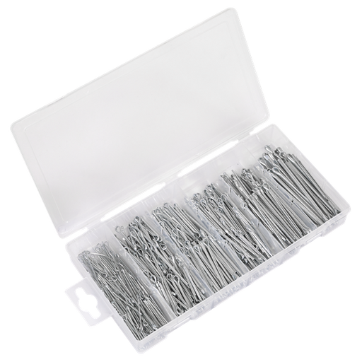 Sealey Split Pin Assortment 555pc Small Sizes Metric & Imperial AB001SP Sealey - Dynamic Drive