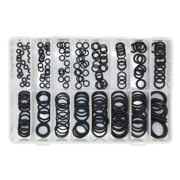 Sealey Rubber O-Ring Assortment 225pc Metric AB004OR Sealey - Dynamic Drive