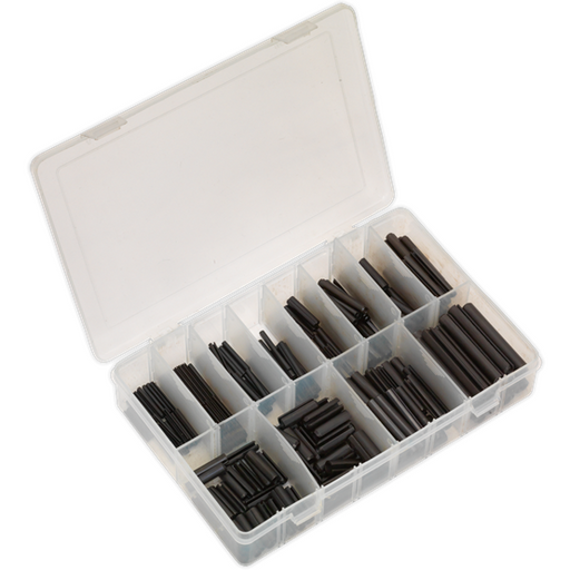 Sealey Spring Roll Pin Assortment 300pc Imperial AB006RP Sealey - Dynamic Drive