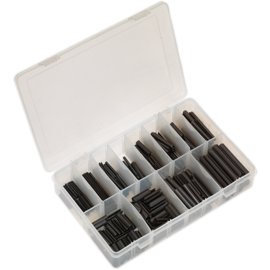 Sealey Spring Roll Pin Assortment 300pc Imperial AB006RP Sealey - Dynamic Drive
