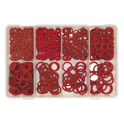 Sealey Fibre Washer Assortment 600pc Metric AB014FW Sealey - Dynamic Drive