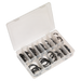 Sealey Circlip Assortment 200pc Internal & External Metric AB017CC Sealey - Dynamic Drive