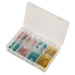 Sealey Adhesive Lined Heat Shrink Terminal Assortment 142pc Blue Red & Yellow Sealey - Dynamic Drive