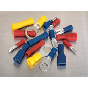 Sealey Crimp Terminal Assortment 200pc Blue Red & Yellow AB038MT Sealey - Dynamic Drive