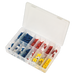 Sealey Crimp Terminal Assortment 200pc Blue Red & Yellow AB038MT Sealey - Dynamic Drive
