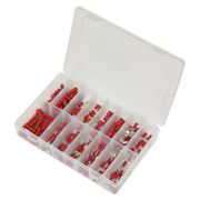 Sealey Crimp Terminal Assortment 260pc Red AB039RT Sealey - Dynamic Drive