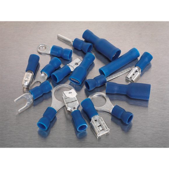 Sealey Crimp Terminal Assortment 280pc Blue AB040BT Sealey - Dynamic Drive