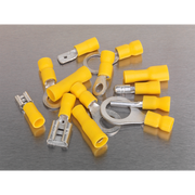 Sealey Crimp Terminal Assortment 140pc Yellow AB041YT Sealey - Dynamic Drive