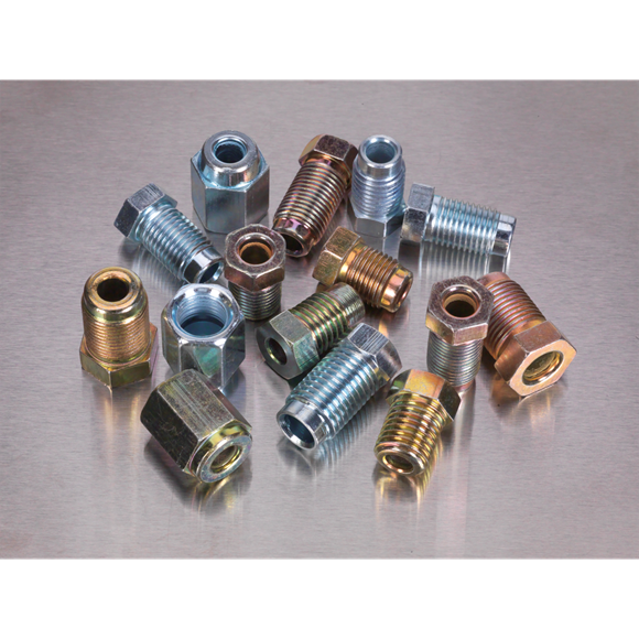 Sealey Brake Pipe Nut Assortment 200pc Metric & Imperial AB068BPN Sealey - Dynamic Drive