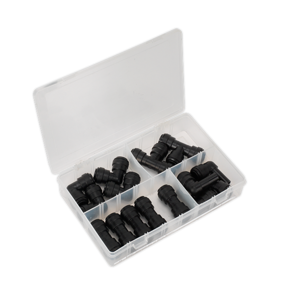 Sealey Speedfitï Coupling Assortment 15pc 12mm Metric AB071JG Sealey - Dynamic Drive