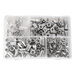 Sealey Threaded Insert (Rivet Nut) Assortment 200pc M4-M8 Splined Metric AB073TI Sealey - Dynamic Drive