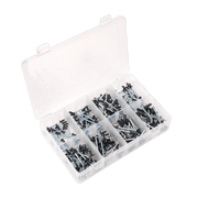 Sealey Rivet Assortment 200pc Black Anodised AB074BR Sealey - Dynamic Drive