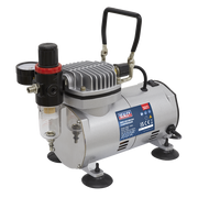 Sealey Mini Air Brush Compressor AB900 Sealey - Dynamic Drive