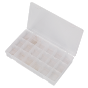 Sealey Assortment Box with 12 Removable Dividers ABBOXLAR Sealey - Dynamic Drive