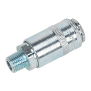 Sealey Coupling Body Male 1/4"BSPT Pack of 50 AC01BP Sealey - Dynamic Drive
