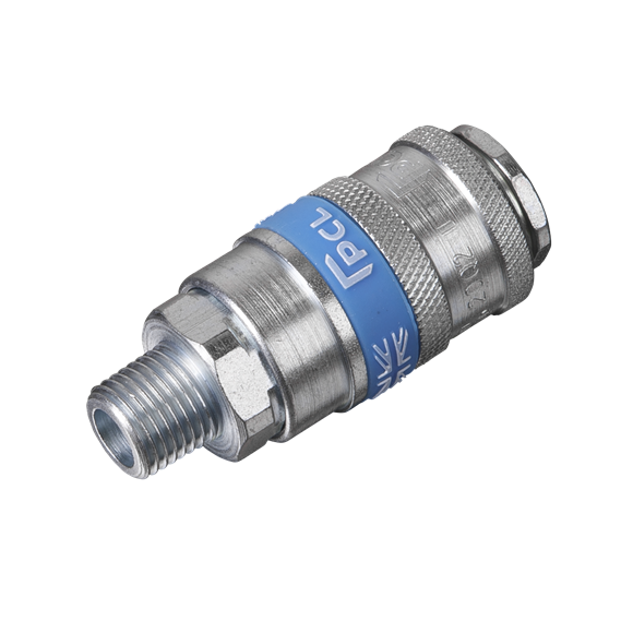 Sealey Coupling Body Male 1/4"BSPT AC01 Sealey - Dynamic Drive
