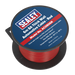 Sealey Automotive Cable Thick Wall 8A 6m Red AC0806R Sealey - Dynamic Drive