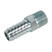 Sealey Screwed Tailpiece Male 1/4"BSPT 3/8" Hose Pack of 5 AC09 Sealey - Dynamic Drive