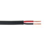 Sealey Automotive Cable Thick Wall Flat Twin 2 x 1mm 14/0.30mm 30m Black Sealey - Dynamic Drive