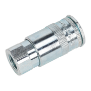 Sealey Coupling Body Female 1/4"BSP Pack of 50 AC15BP Sealey - Dynamic Drive