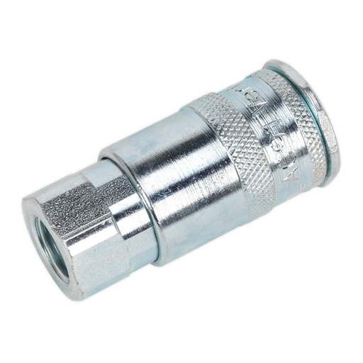 Sealey Coupling Body Female 1/4"BSP Pack of 50 AC15BP Sealey - Dynamic Drive