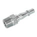 Sealey Screwed Adaptor Male 3/8"BSPT Pack of 5 AC19 Sealey - Dynamic Drive