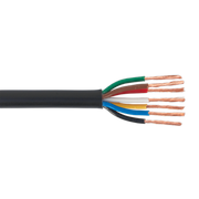 Sealey Automotive Cable Thin Wall 7 x 0.75mm 24/0.20mm 30m Black AC24207CTH Sealey - Dynamic Drive