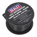 Sealey Automotive Cable Thick Wall 27A 2.5m Black AC2725B Sealey - Dynamic Drive