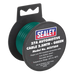 Sealey Automotive Cable Thick Wall 27A 2.5m Green AC2725G Sealey - Dynamic Drive