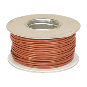 Sealey Automotive Cable Thin Wall Single 2mm 28/0.30mm 50m Brown AC2830BN Sealey - Dynamic Drive