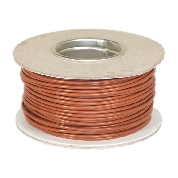 Sealey Automotive Cable Thin Wall Single 2mm 28/0.30mm 50m Brown AC2830BN Sealey - Dynamic Drive