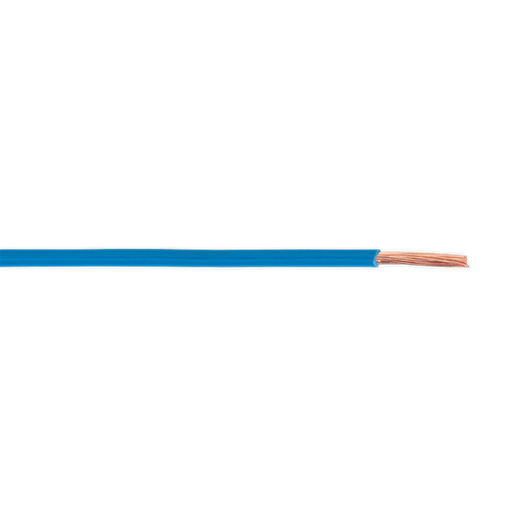 Sealey Automotive Cable Thin Wall Single 2mm 28/0.30mm 50m Blue AC2830BU Sealey - Dynamic Drive
