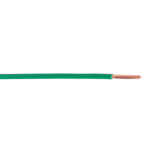 Sealey Automotive Cable Thin Wall Single 2mm 28/0.30mm 50m Green AC2830GR Sealey - Dynamic Drive