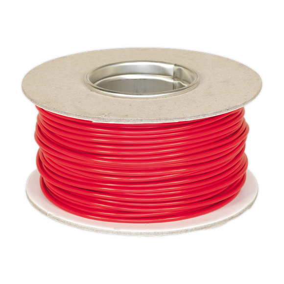 Sealey Automotive Cable Thin Wall Single 2mm 28/0.30mm 50m Red AC2830RE Sealey - Dynamic Drive