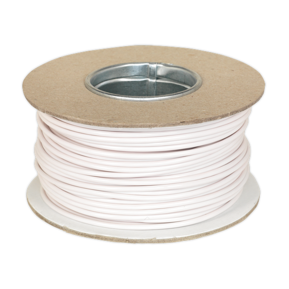 Sealey Automotive Cable Thin Wall Single 2mm 28/0.30mm 50m White AC2830WH Sealey - Dynamic Drive